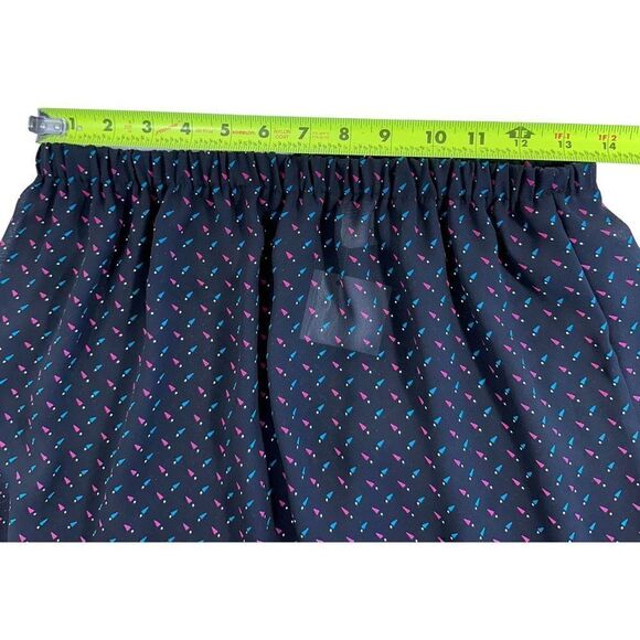 Vintage 80’s Geometric Print Maxi Skirt Size 11/12 - Picture 4 of 6